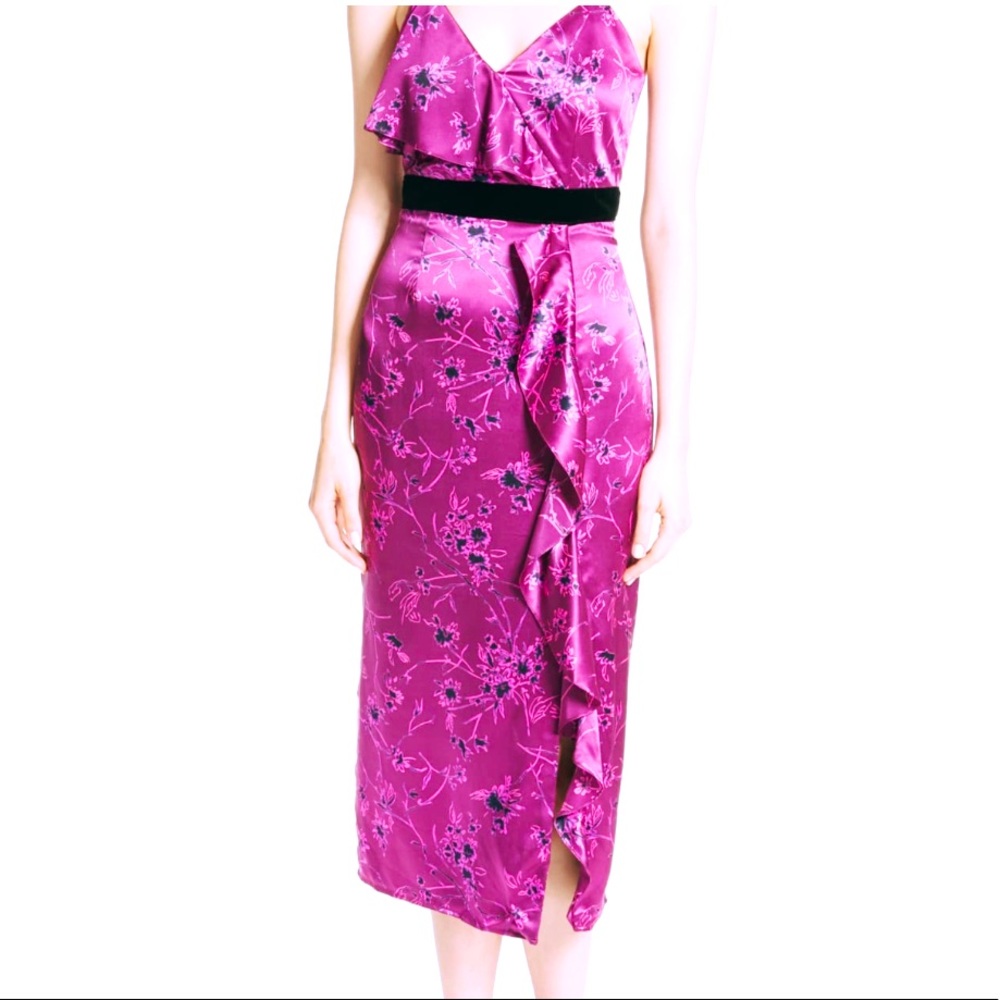 Cinq a Sept silk midi dress